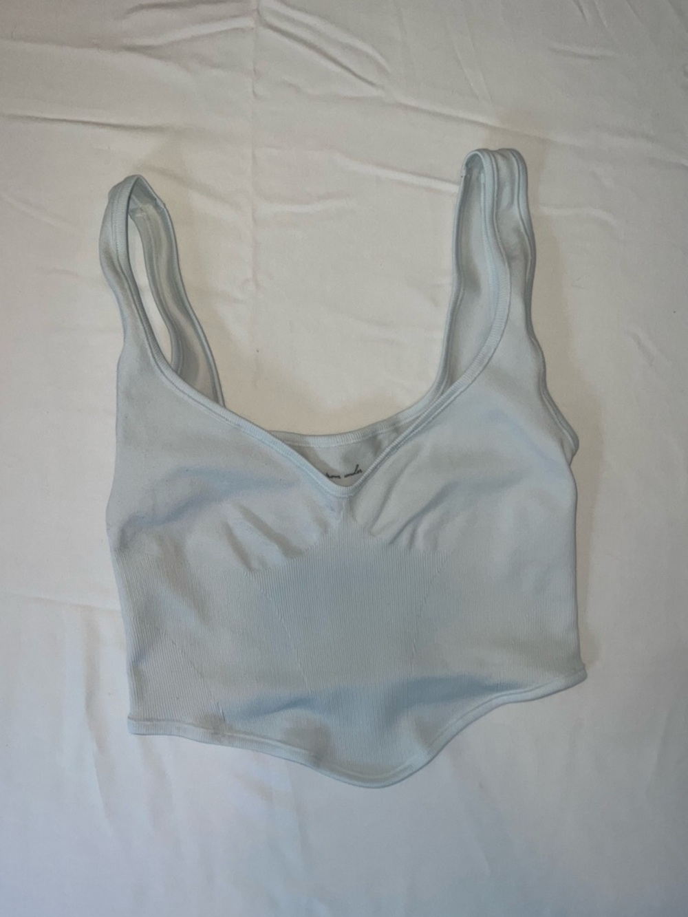 Urban Outfitters - Light Blue Ribbed Tank Top